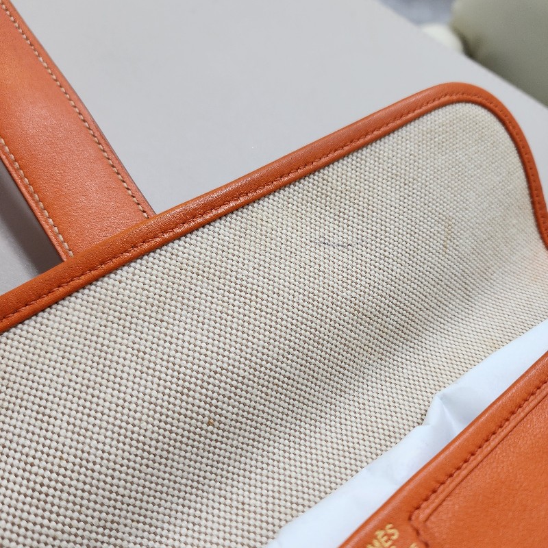 HERMÈS
Vintage Jige 29 Clutch 愛馬仕 古董包 經典橙色 手拿包 方框D刻-6