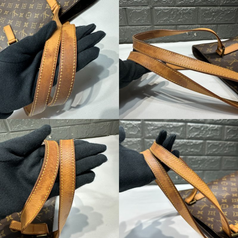 LV Vivian老花手提肩背包-12