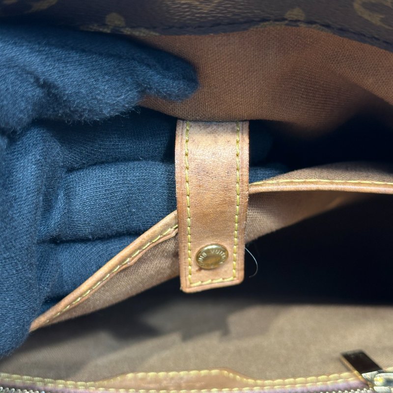 LV Vivian老花手提肩背包-13