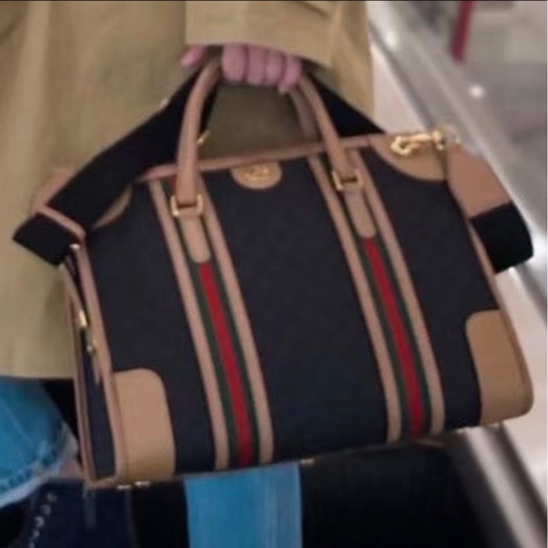 Gucci 托特肩背手提包 95成新 台灣專櫃購入半價出售-0