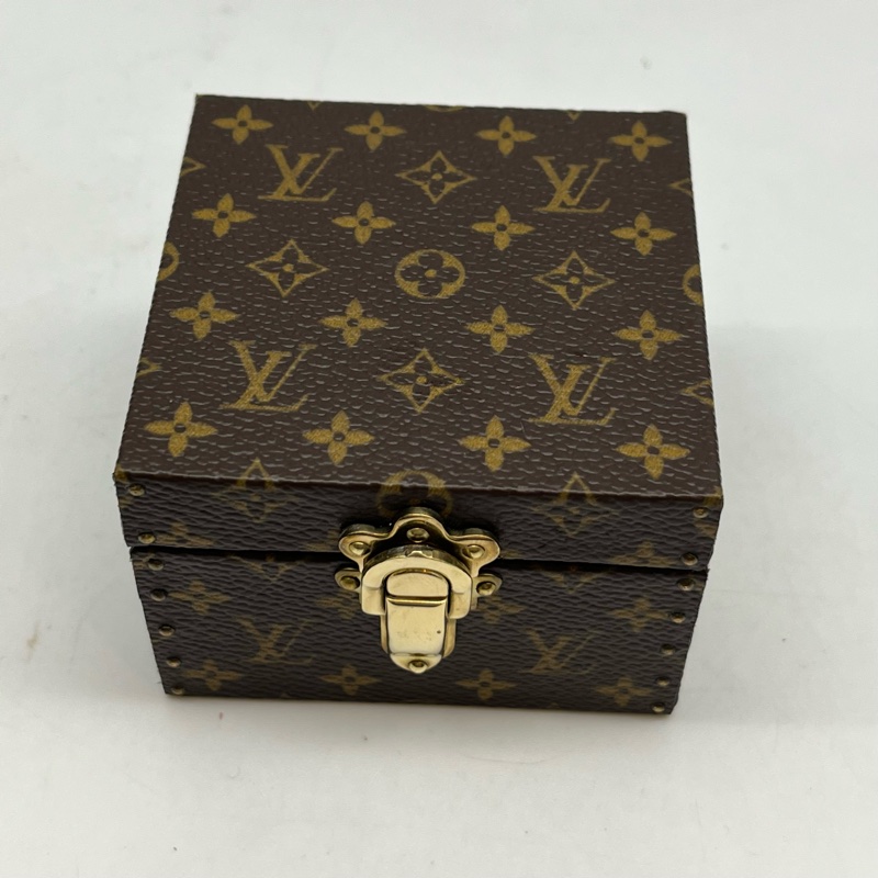 LOUIS VUITTON LV 原花迷你珠寶首飾盒 M21010-9