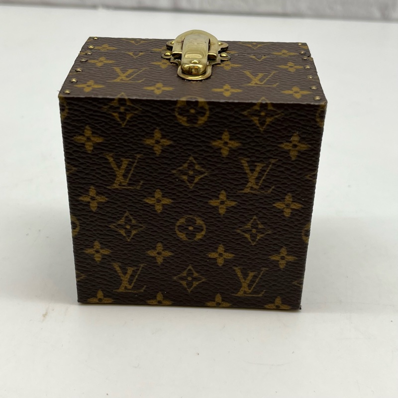 LOUIS VUITTON LV 原花迷你珠寶首飾盒 M21010-13