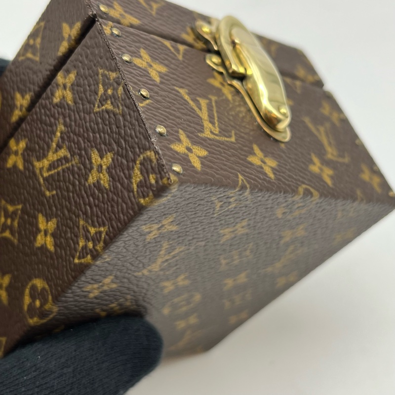 LOUIS VUITTON LV 原花迷你珠寶首飾盒 M21010-14
