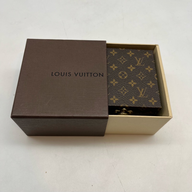 LOUIS VUITTON LV 原花迷你珠寶首飾盒 M21010-15