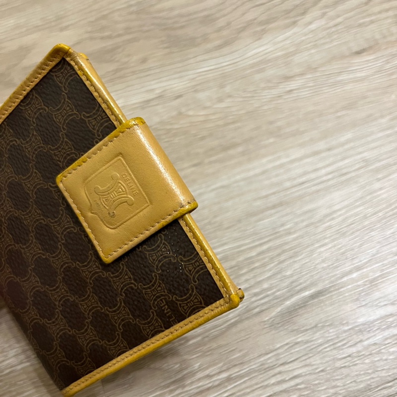 瑞奇二手精品 Celine 凱旋門短夾 美品-1