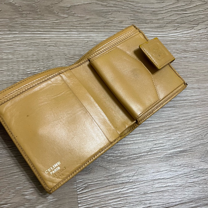 瑞奇二手精品 Celine 凱旋門短夾 美品-3