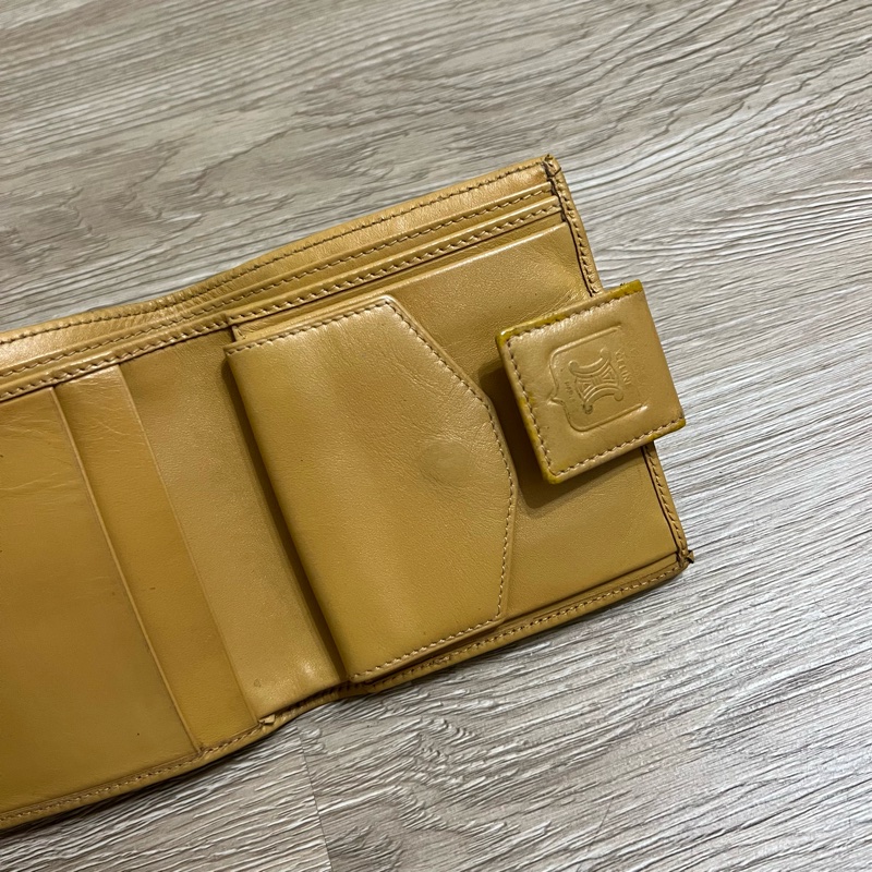 瑞奇二手精品 Celine 凱旋門短夾 美品-5