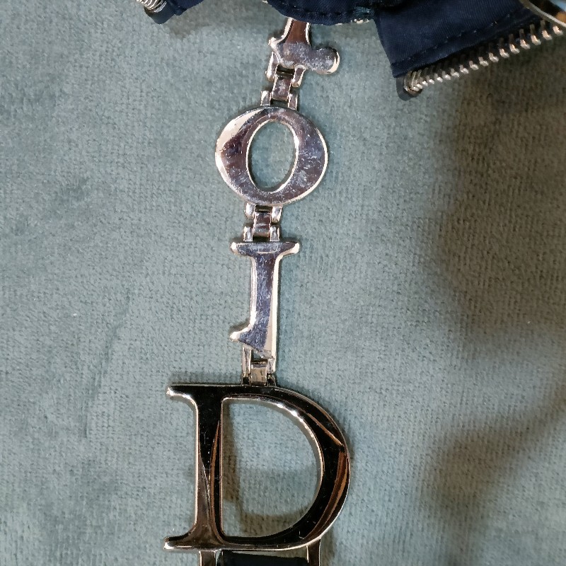 Dior vintage 老花大D扣腋下包-18