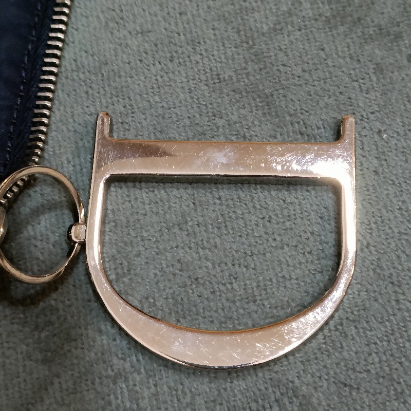 Dior vintage 老花大D扣腋下包-20