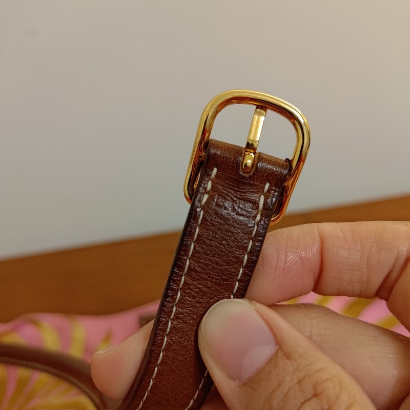 Hermes愛馬仕 招財老虎絲巾包silk city-14