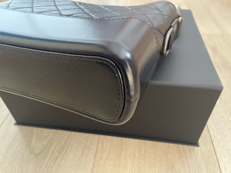 Chanel流浪包新中號(25cm) 黑色_大全套,98新-2