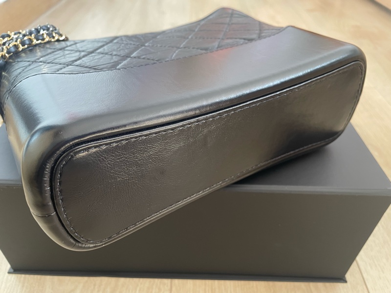 Chanel流浪包新中號(25cm) 黑色_大全套,98新-3