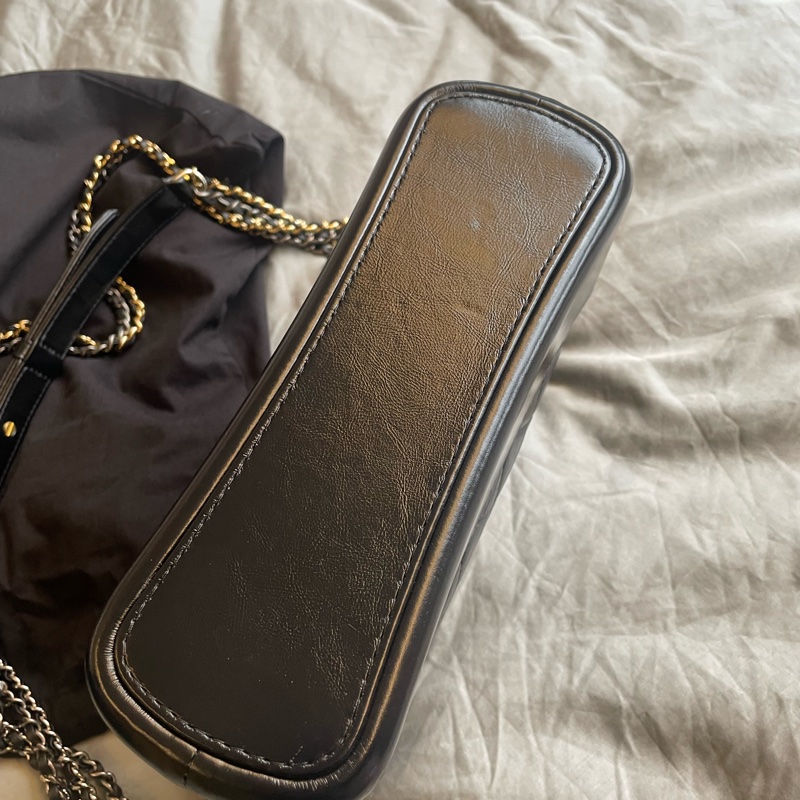 Chanel流浪包新中號(25cm) 黑色_大全套,98新-8