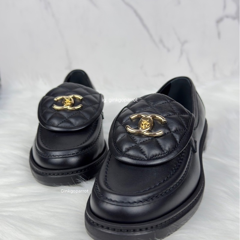 CHANEL 書包扣樂福鞋-4
