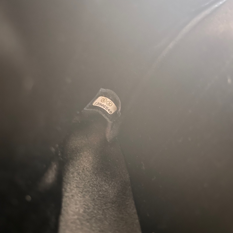 稀有毛草拼接工藝🏅超美釋出❤️❤️❤️ 香奈兒黑色拼接毛草鏈帶包 稀有毛草拼接翻蓋肩背包-12