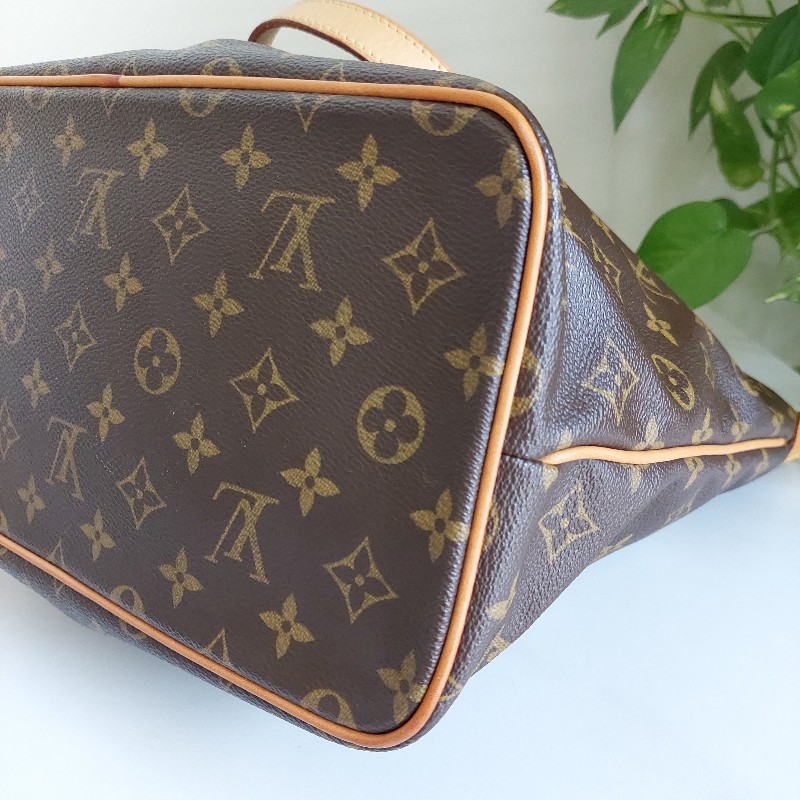 LV M40145 🎀現品實拍🎀PALERMO手提肩背包 (小款)~二手約9.2成新-34