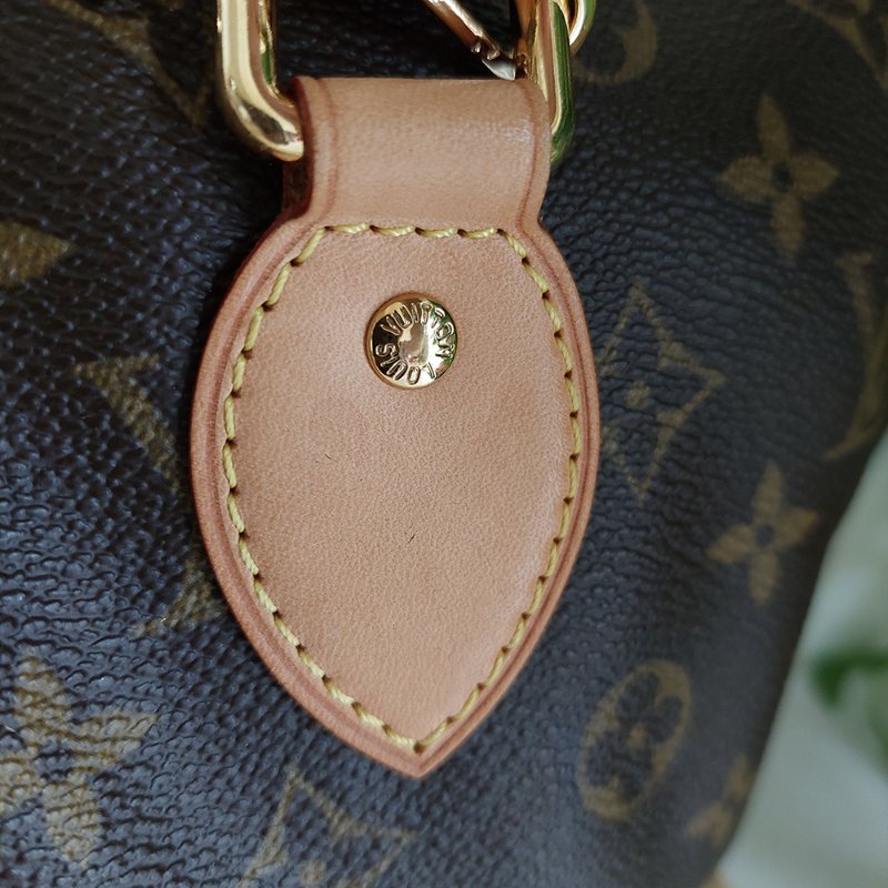 LV M40145 🎀現品實拍🎀PALERMO手提肩背包 (小款)~二手約9.2成新-28