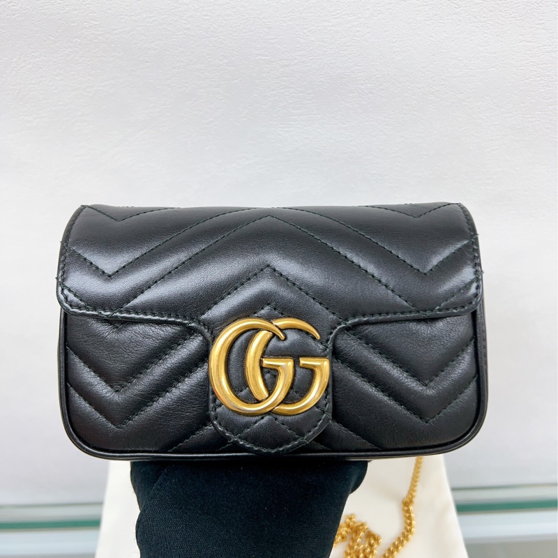(已出) Gucci marmont flap super mini 黑色 馬蒙包超迷你尺寸-1