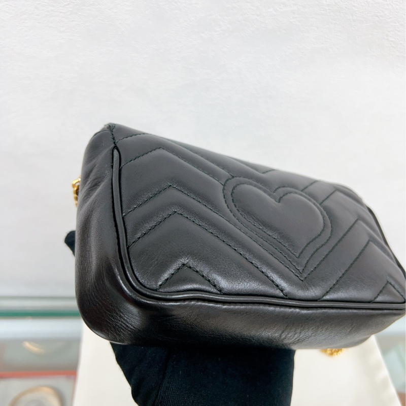 (已出) Gucci marmont flap super mini 黑色 馬蒙包超迷你尺寸-8