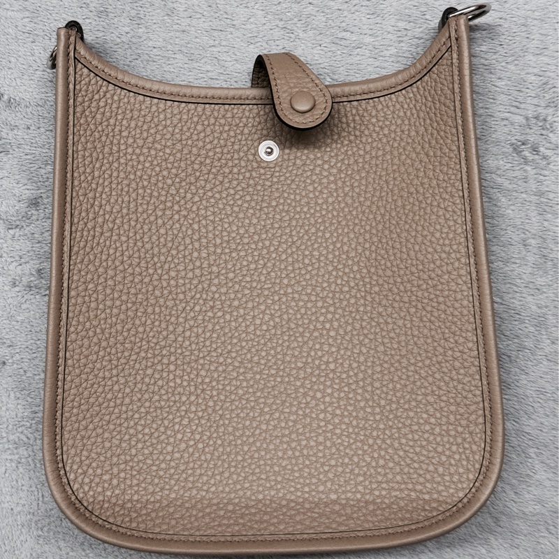 Hermes Mini Evelyne 16 馬爾法米色 絕美-4