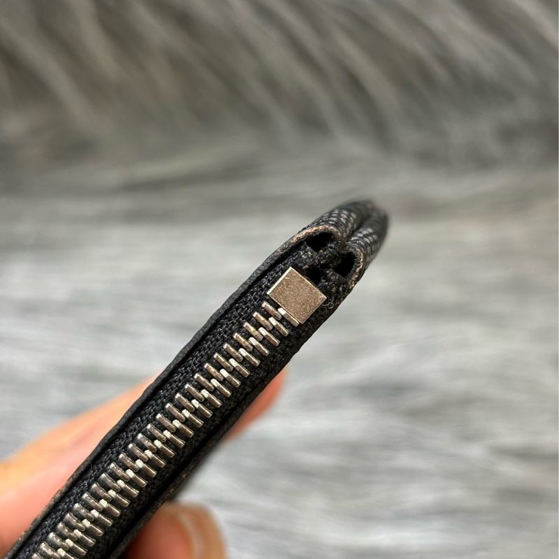 LV N60155 黑色 棋盤格 銀釦 key 零錢包 鑰匙包 錢包-19