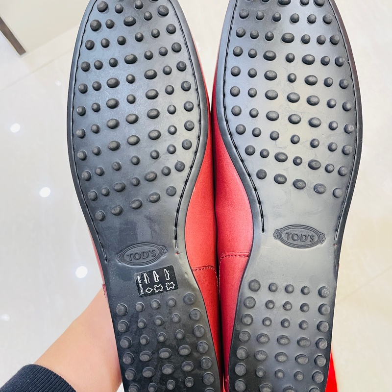 正品 Tod’s 跟Ferrari 聯名豆豆鞋9.5號-2