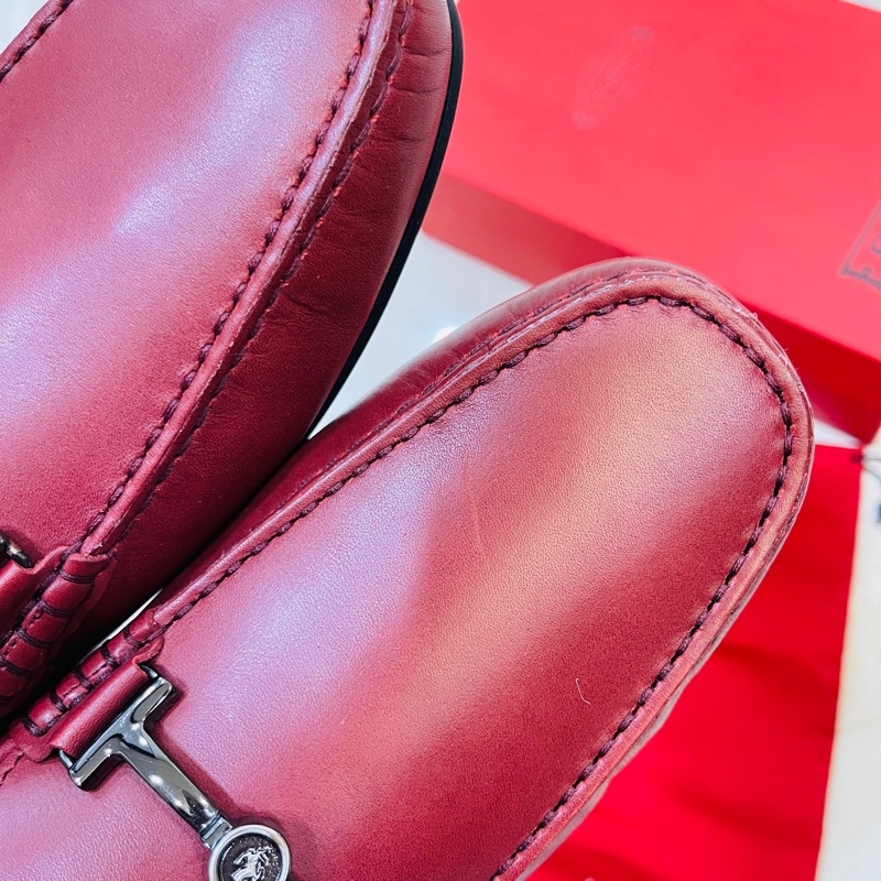 正品 Tod’s 跟Ferrari 聯名豆豆鞋9.5號-5