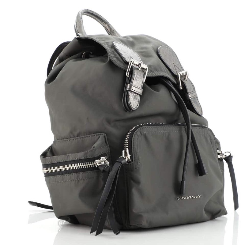 Burberry rucksack 灰色後背包 中號-6