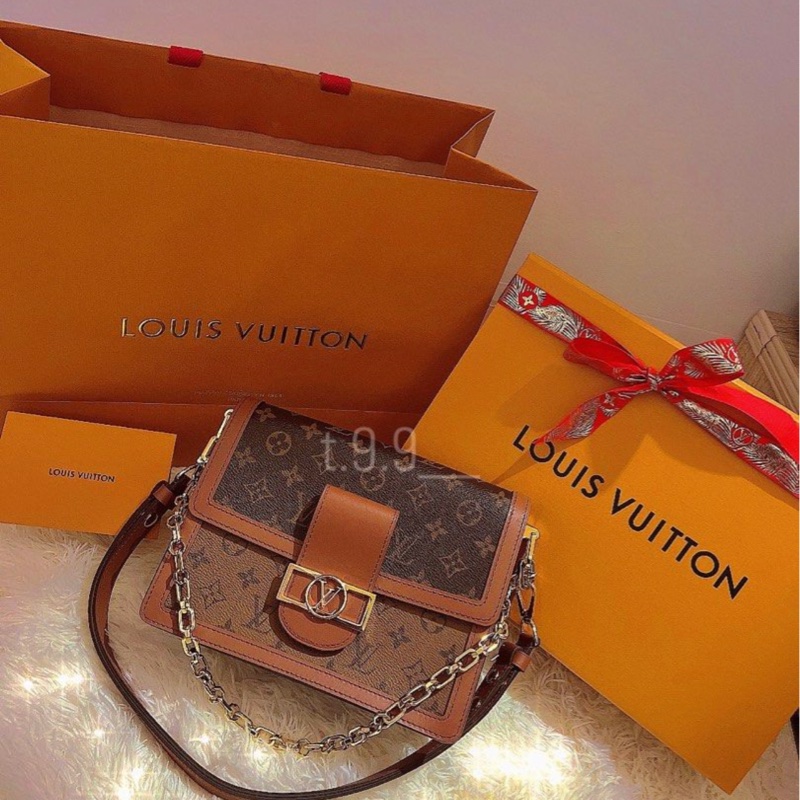 LV達芙妮MM 近全新 Dauphine MM-0