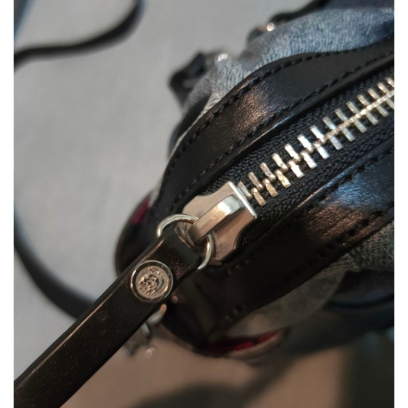 🎉超級年中慶♥️限時一週瘋狂降♥️（6/23結束）【8成新】㊣✨DIESEL✨丹寧 漸層 經典 牛仔 皮革 波士頓包 手提包 肩背包/二手包/保證正品🌳二手樹屋🌳-7