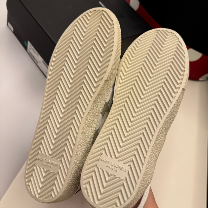 YSL 星星小白鞋 38 全新-4