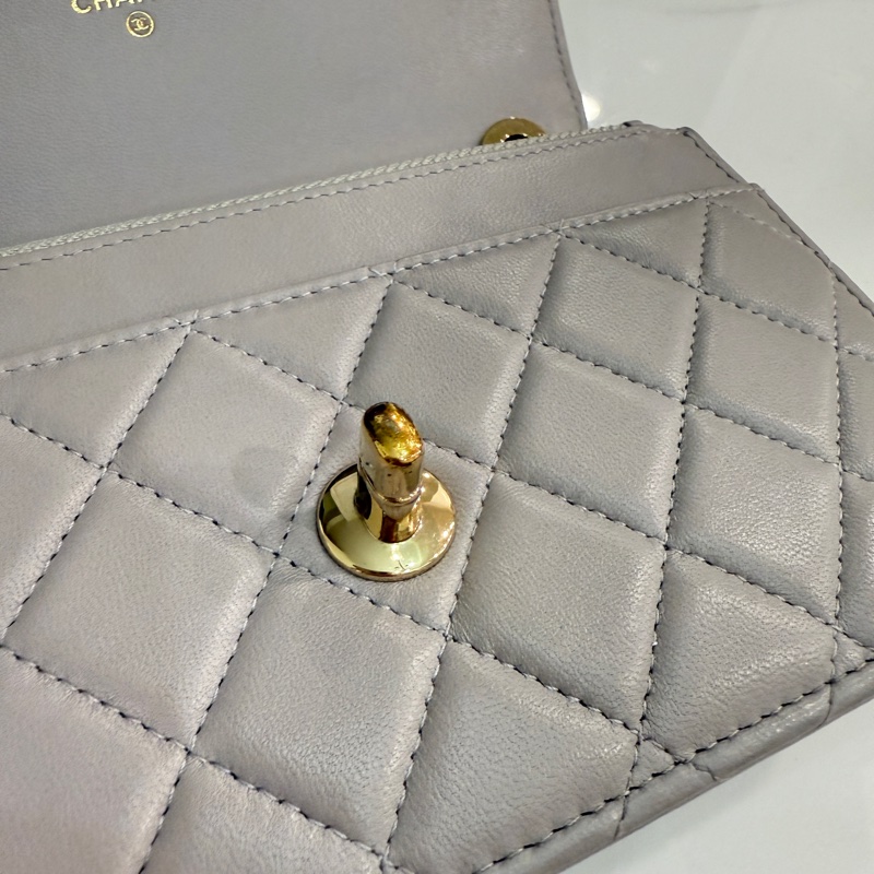 全站我最便宜🔥CHANEL Trendy cc woc灰色-39