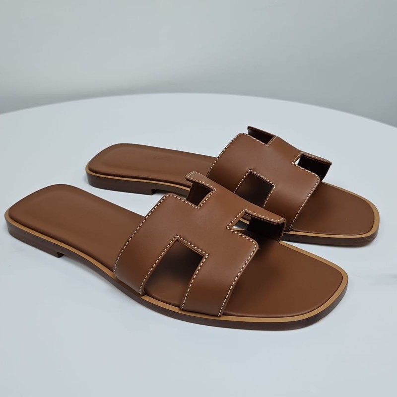 Hermes Oran拖鞋37號-4