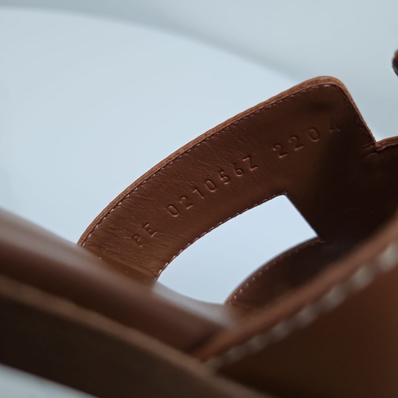 Hermes Oran拖鞋37號-6