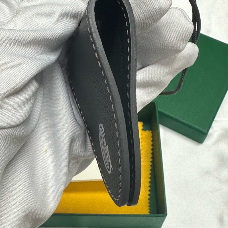 Goyard Croc Universal leather clip 灰色皮革夾 全新現貨-1