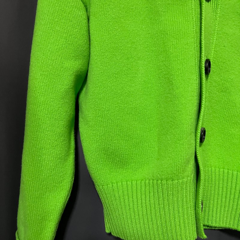 (全新) AMI 純初剪羊毛開襟罩衫 韓系寬版毛衣 愛心毛衣 潮流毛衣 中性服飾 S號-7