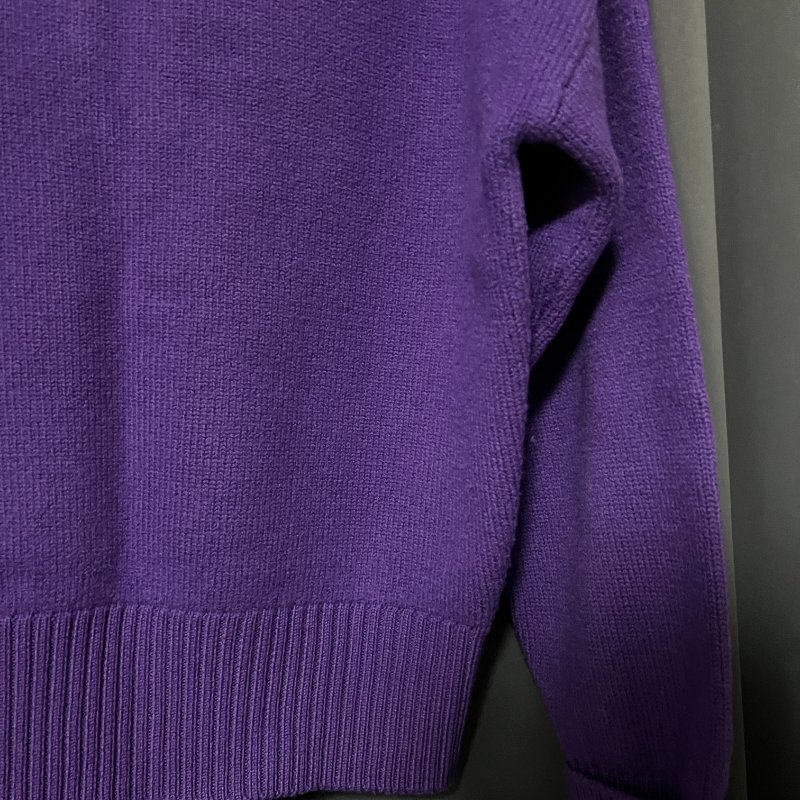 (二手) AMI 純初剪羊毛開襟罩衫 韓系寬版毛衣 愛心毛衣 潮流毛衣 中性服飾 S號-11