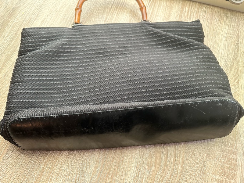 Gucci針織竹節手提托特包-9