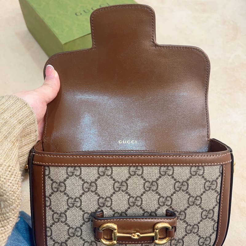 GUCCI馬銜扣1955迷你袋 1955mini-15