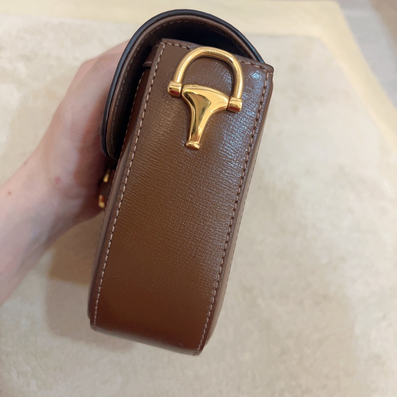 GUCCI馬銜扣1955迷你袋 1955mini-18