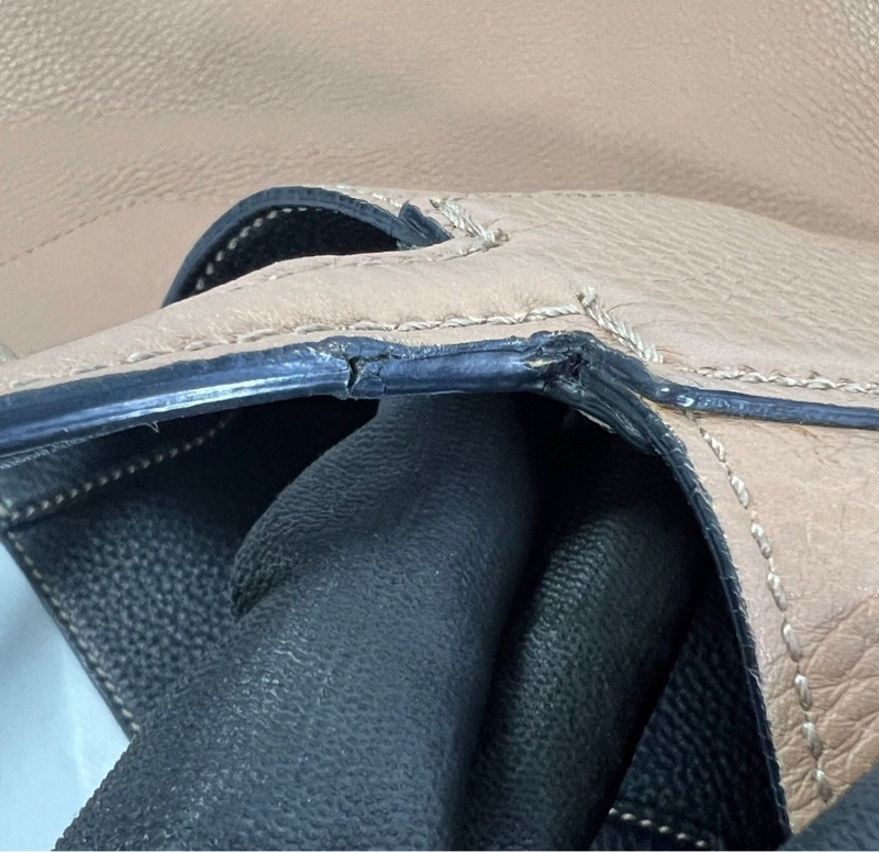 GUCCI托特包～黑+駝色雙面用 9成新-28