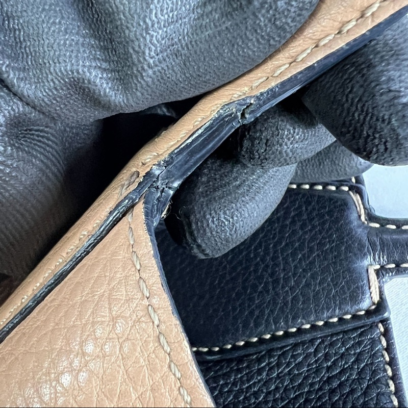 GUCCI托特包～黑+駝色雙面用 9成新-30