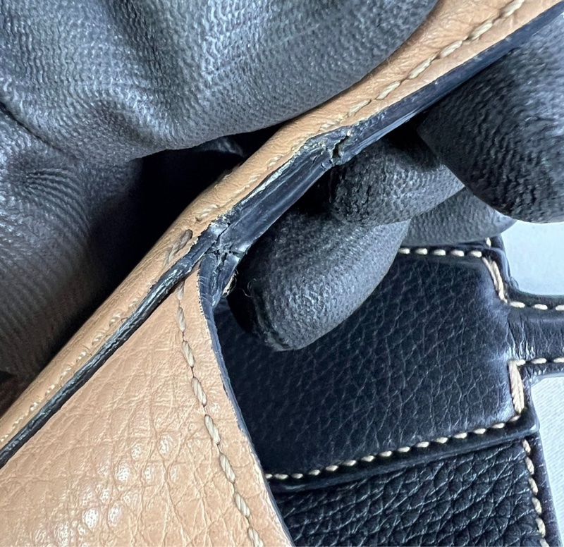 GUCCI托特包～黑+駝色雙面用 9成新-31