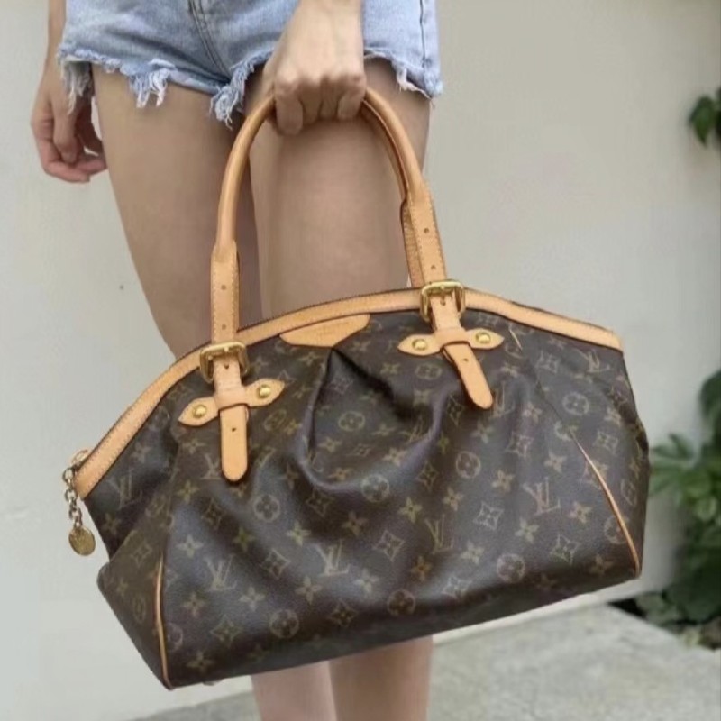 Louis Vuitton 絕版 大款 水餃包/元寶-23