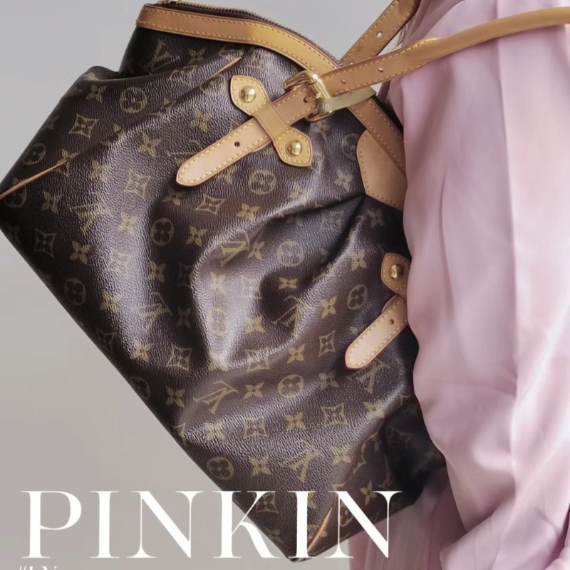 Louis Vuitton 絕版 大款 水餃包/元寶-27