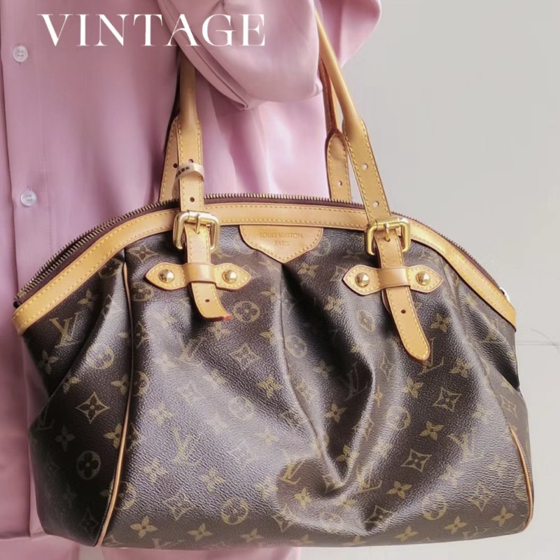 Louis Vuitton 絕版 大款 水餃包/元寶-28