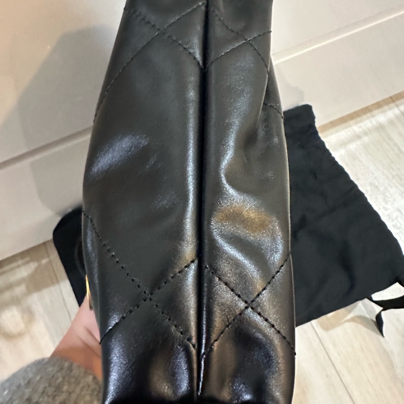 全新Chanel 香奈兒 經典 mini 22 bag 黑金 💖-2