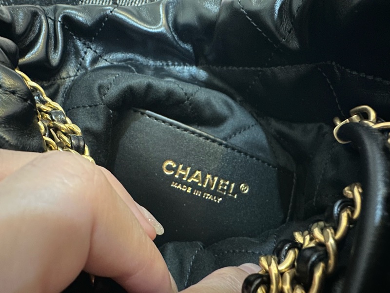 全新Chanel 香奈兒 經典 mini 22 bag 黑金 💖-9