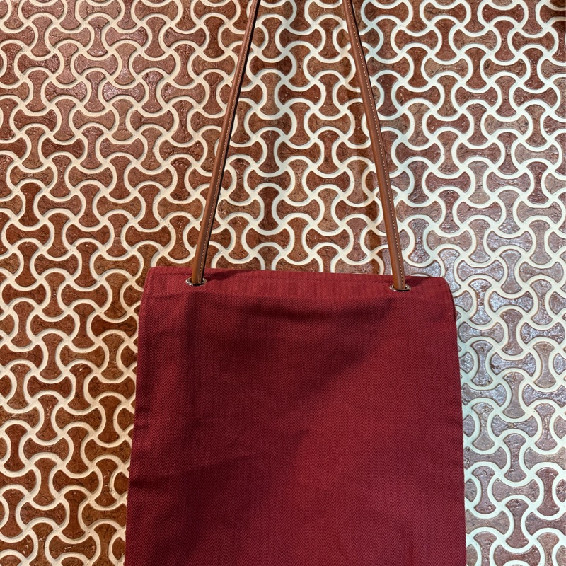 二手正品。Hermes Aline Canvas Bag。新手上架 便宜賣。-6