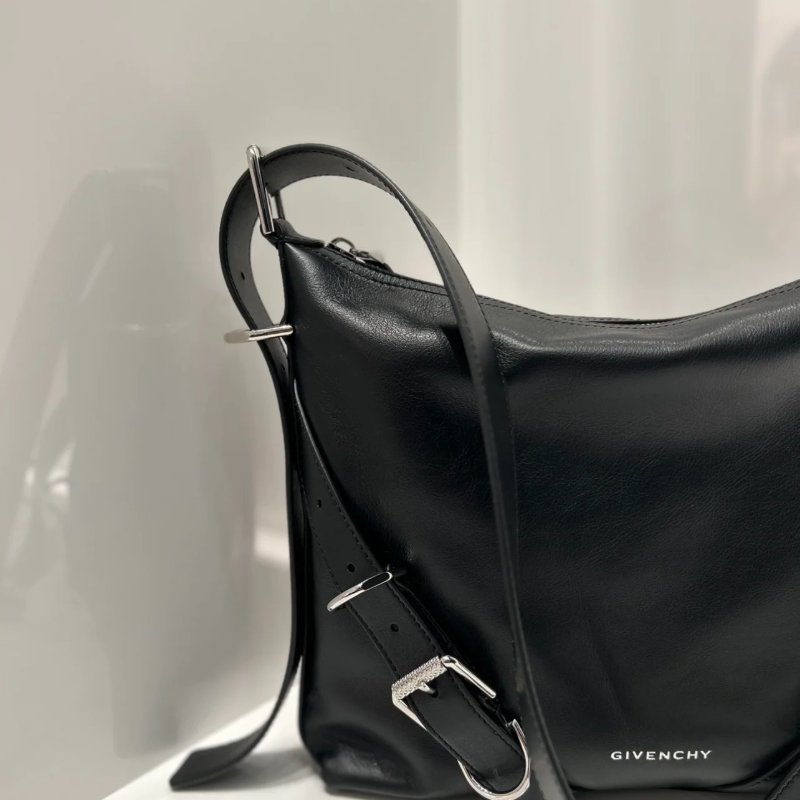 Givenchy 男款/中性款小款 Voyou 斜背包 黑色《2024季度新品》-11
